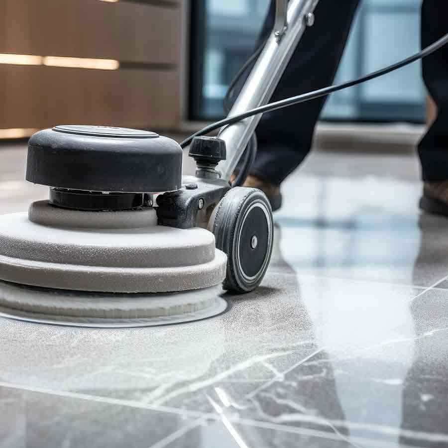 Cristalisation des sols marbres en copropriétés