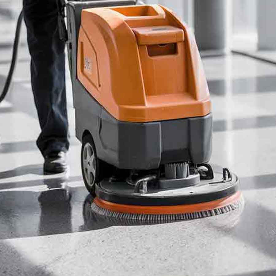 Nettoyage par autolaveuse en copropriétés