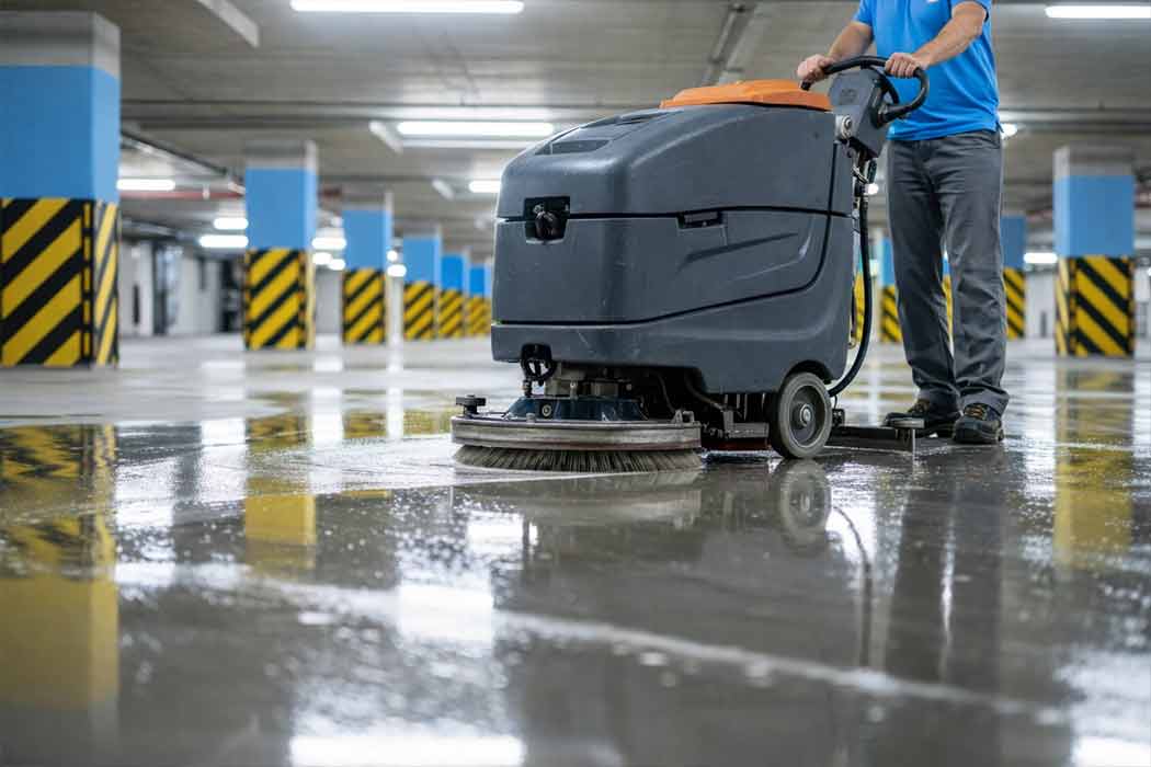 nettoyage de parkings de copropriété