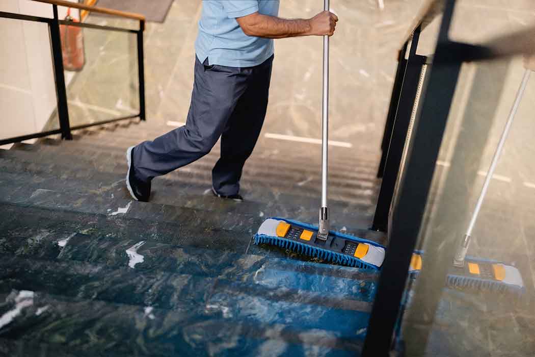 nettoyage d'immeuble en copropriété